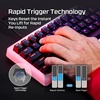 image:imageHyperX Origins 2 Pro 65  Gaming Keyboard PC Magnetic Linear Switches Rapid Trigger Swappable Housing Hotswap Switches High Profile 65 Layout 8k Polling Adjustable Angle Mechanical Switches