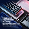 image:imageHyperX Origins 2 Pro 65  Gaming Keyboard PC Magnetic Linear Switches Rapid Trigger Swappable Housing Hotswap Switches High Profile 65 Layout 8k Polling Adjustable Angle Mechanical Switches