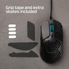 image:imageHyperX Pulsefire Haste  Gaming Mouse  UltraLightweight 60g Honeycomb Shell Hex Design HyperFlex USB Cable Up to 16000 DPI 6 Programmable Buttons  WhitePinkBlackRed