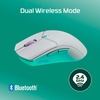 image:imageHyperX Pulsefire Haste 2 Core Wireless  Gaming Mouse for PC Long Battery Life Lightweight Custom Core Sensor Dual Wireless Connectivity BlackWhite
