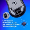 image:imageHyperX Pulsefire Haste 2 Core Wireless  Gaming Mouse for PC Long Battery Life Lightweight Custom Core Sensor Dual Wireless Connectivity BlackWhite