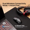 image:imageHyperX Pulsefire Saga Pro  Wireless Gaming Mouse for PC Modular Design Interchangeable Parts 4k Polling 72g Lightweight Frame Wireless Instant Pair Black