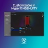 image:imageHyperX Quadcast 2 Frost  USB Microphone for Gaming Streaming and Podcasting with OnBoard Controls LED Lighting Removable Shock MountBlack
