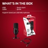 image:imageHyperX SoloCast  USB Condenser Gaming Microphone for PC PS4 PS5 and Mac TaptoMute Sensor Cardioid Polar Pattern great for Streaming Podcasts Twitch YouTube DiscordBlackSoloCast Pack of 10