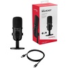 image:imageHyperX SoloCast  USB Condenser Gaming Microphone for PC PS4 PS5 and Mac TaptoMute Sensor Cardioid Polar Pattern great for Streaming Podcasts Twitch YouTube DiscordBlackSoloCast Pack of 10