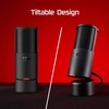 image:imageHyperX SoloCast 2  Gaming USB Condenser Mic for PC USBC to USBA Builtin Pop Filter Internal Shock Mount Plug and Play 24bit  96kHz Compact Tiltable Stand  Black