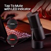 image:imageHyperX SoloCast 2  Gaming USB Condenser Mic for PC USBC to USBA Builtin Pop Filter Internal Shock Mount Plug and Play 24bit  96kHz Compact Tiltable Stand  Black