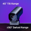 image:imageHyperX Vision S  Webcam 4K Video Recording  30fps 90 FieldofView Responsive Autofocus Hyperflex Cable Aluminum Body Plug and Play Sony Starvis 8MP Sensor 5G2P Lens USBC  Black