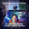 image:imageHyperX Vision S  Webcam 4K Video Recording  30fps 90 FieldofView Responsive Autofocus Hyperflex Cable Aluminum Body Plug and Play Sony Starvis 8MP Sensor 5G2P Lens USBC  Black