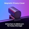image:imageHyperX Vision S  Webcam 4K Video Recording  30fps 90 FieldofView Responsive Autofocus Hyperflex Cable Aluminum Body Plug and Play Sony Starvis 8MP Sensor 5G2P Lens USBC  Black