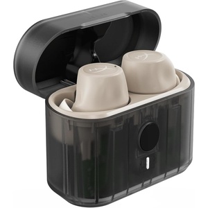 image:imageHyperX Cirro Buds Pro  True Wireless Earbuds Active Noise Cancellation ANC Ambient Sound Mode Low Latency Bluetooth 52 IPX4 Fast Charge PC Nintendo Switch Mobile  BlackTan