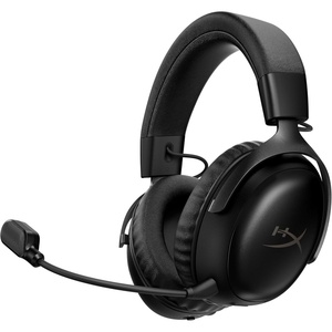 image:imageHyperX Cloud III S  Wireless Gaming Headset for MultiPlatform 24GHz Bluetooth Battery Life up to 120 Hours 24GHz  200 Hours Bluetooth 53mm Angled Drivers Detachable Mic  BlackBlack