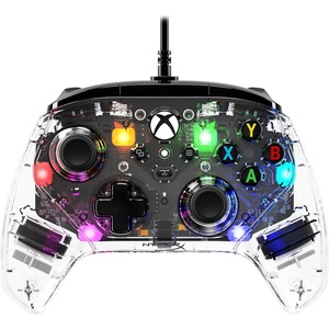 image:imageHyperX Clutch Gladiate  Wired Controller for Xbox One Xbox Series XS PC Officially Licensed by Xbox Dual Trigger Locks Programmable Buttons Dual Rumble MotorsRGB