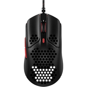 image:imageHyperX Pulsefire Haste  Gaming Mouse  UltraLightweight 60g Honeycomb Shell Hex Design HyperFlex USB Cable Up to 16000 DPI 6 Programmable Buttons  WhitePinkBlackRed