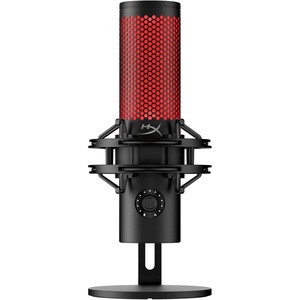image:imageHyperX QuadCast 2  USB Microphone for Gaming Streaming and Podcasting with OnBoard Controls LED Lighting Removable Shock Mount PC Mac PS5 PS4 USBC  BlackQuadCast 2